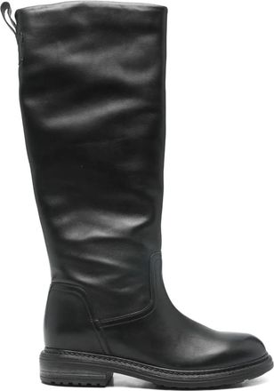 Carmens stivali con zip - Nero