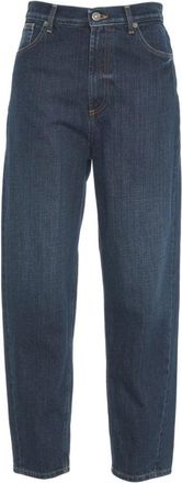 Dondup Modern Loose-Fit Balloon Jeans With High Waist Design