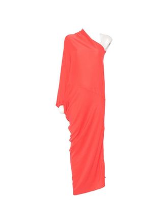 Cortana Delore Seidenlanges Kleid