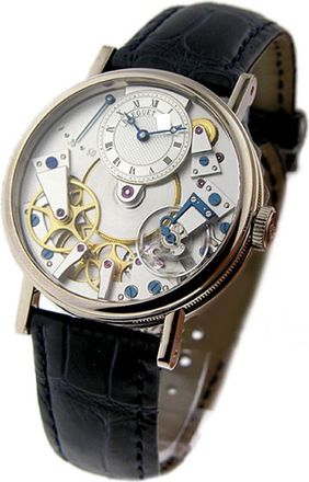 Breguet Pre-owned Breguet Tradition Skeleton Dial Mens Watch 7027BB/11/9V6