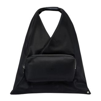 Maison Margiela Dames, Tassen, Zwart, Maat: ONE Size Satijn