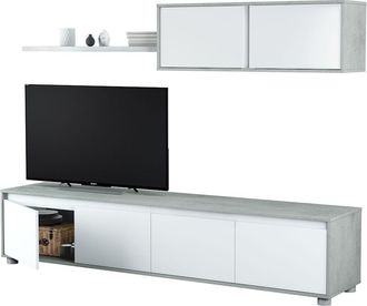 For&eacute;s Mueble Salon Tv Cemento