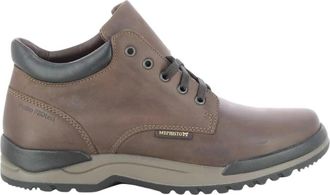 Mephisto Bruine Herenschoenen Clement - Heren - Veterlaarzen - Bruin - 46 EU - Schoenen