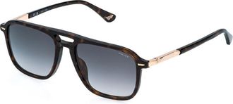 Police SPLR78 NEW CROSSROADS 7 0706 Mens Sunglasses Tortoiseshell Size 57