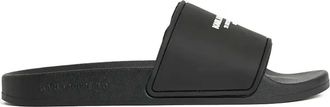 Karl Lagerfeld Slippers met logoprint - Zwart