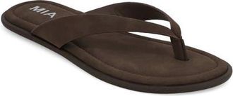 Mia Sydni Flip Flop in Chocolate at Nordstrom, Size 9.5