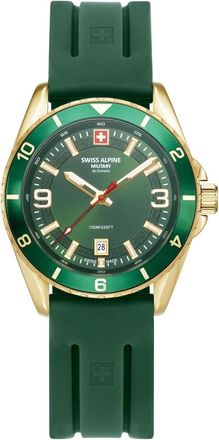 Swiss Alpine Military Sierra - Heren - Horloges - Groen - ONE Size - Accessoires