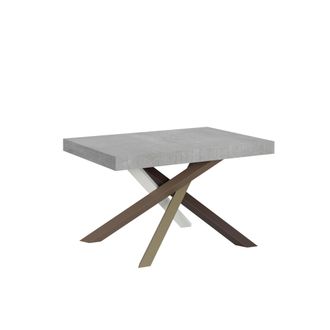 Itamoby Itamoby - Tavolo Allungabile 90x130/234 Cm Volantis Cemento Telaio 4/c