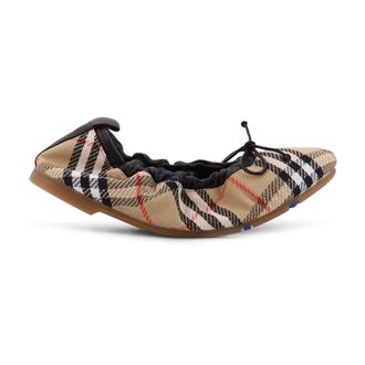 Burberry Dames, Schoenen, Beige, Maat: 36 EU Katoen