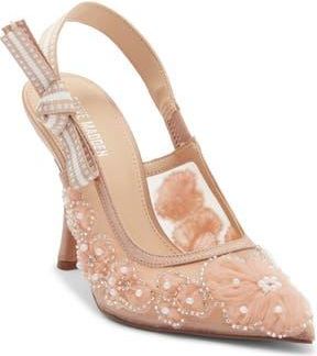 Steve Madden Bri Pointed Toe Slingback Pump in Blush at Nordstrom Rack, Size 7.5