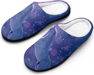 Generic Horse Butterfly Womens Slippers Winter Warm House Shoes Indoor Outdoor Hotel Slipper
