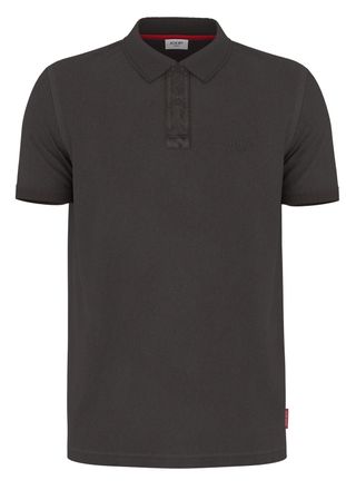 Joop Poloshirt JOOP JEANS Ambrosian, Herren, Gr. 3XL, schwarz, Jersey, Obermaterial: 95% Baumwolle, 5% Elasthan, clean, unifarben, klassisch, Rundhals, Rip