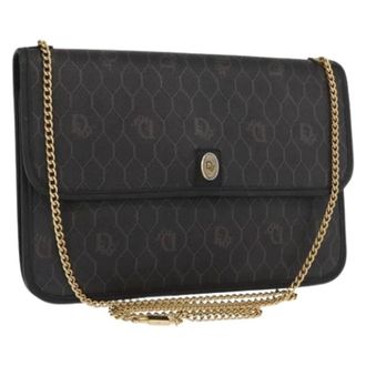 Dior Pre-owned Cross Body Bags, female, Black, Size: ONE SIZE Pre-owned Shoulder Bag