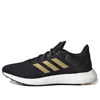 adidas (WMNS) adidas PureBoost 21 Black Gold Metallic GZ3004