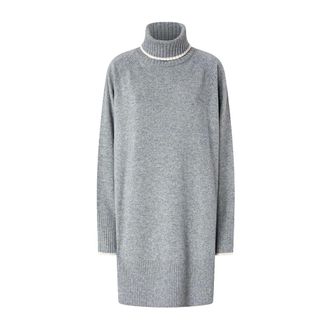 Pinko Mujer, Vestidos, Gris, Talla: XS