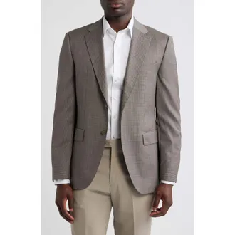 BOSS Jeckson Wool Sport Coat in Medium Beige at Nordstrom, Size 42