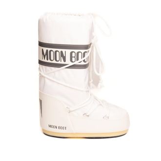 Moon Boot Icon Nylon Laarzen - Dames - Schoenen - Wit - Maat: 39 EU Nylon