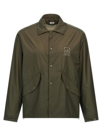 C.P. Company Bicolor Polyamide Mens Blouse