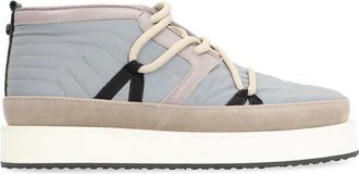 Volta Leren Mid-top Sneakers met Vibram Zool - unisex - Sneakers - Grijs - 36 EU - Leer - Schoenen
