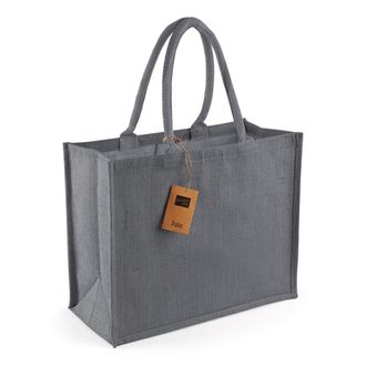 Westford Mill W407 Classic Jute Shopper Bag - Eco-Friendly & Stylish