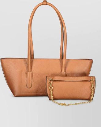 Coccinelle leather tote bag