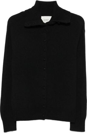 Lisa Yang Denie Button-up Sailor-collar Cardigan