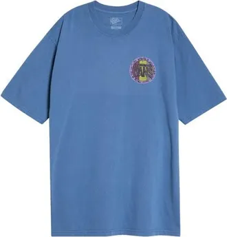 Vans Blotched Circle Cotton Graphic T-Shirt in True Navy at Nordstrom, Size Xx-Large