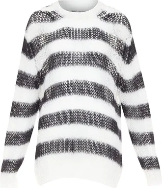 Dior 2019 Open Knit Mohair Sweater, Size Fr 34 (Authentic Pre-Loved)