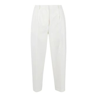 Liviana Conti Tapered Trousers, female, Beige, Size: XS Pantalone Alexander