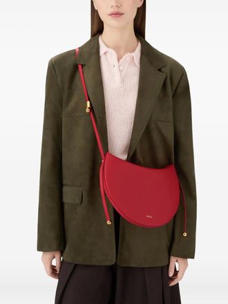 Furla small Moonstone shoulder bag - women - Calf Leather - One Size - Red