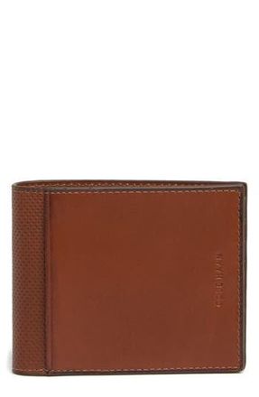 Cole Haan Gerstel Leather Passcase Wallet in Cognac at Nordstrom Rack