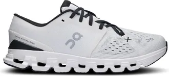 On Womens Cloud X 4 Road-Running Shoes White 9.5