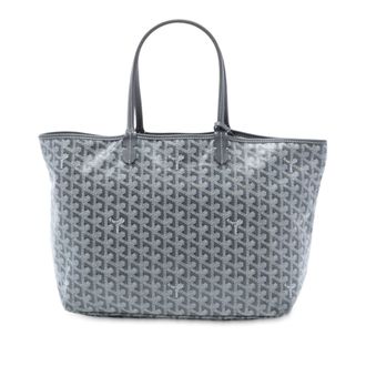 Goyard Pre-owned Womens Goyardine Saint Louis Pm - Grey Textile - One Size