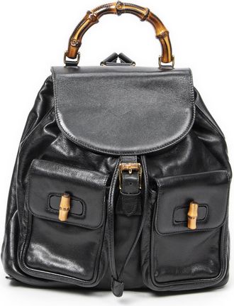 Gucci Large Bamboo Backpack Rugzak