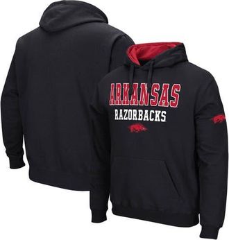 Colosseum Mens Colosseum Black Arkansas Razorbacks Sunrise Pullover Hoodie at Nordstrom, Size Medium