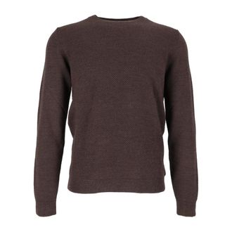 Slowear Maglia Giro Girocollo - - Knitwear - Uomo - Marrone - L