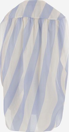 Jacquemus Womens Cotton Shirt Striped Pattern Multicolour
