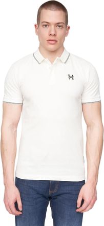 Henleys Heren Moorehen Poloshirt (Wit)