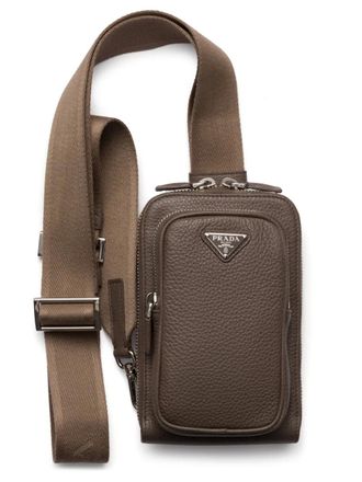 Prada leather smartphone case - Grey