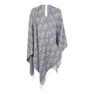 Twinset Dames, Jassen, Grijs, Maat: ONE Size