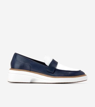 Cole Haan Womens &Oslash;riginal Grand Cityspectre Loafers - Blue Size 5.5
