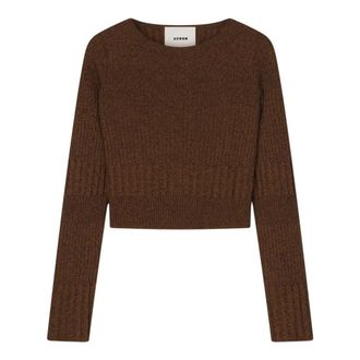 &Aacute;eron Dames, Truien, Bruin, Maat: S Viscose