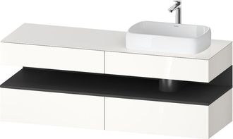 Duravit Duravit Qatego Consola Mueble Bajo Lavabo, 2 Extensiones, 2