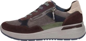 Ara Garda Veterschoenen Laag - Dames - Sneakers - Veelkleurig - 39 EU - Leer - Schoenen