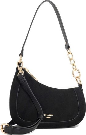 Dune London Direction Shoulder Bag in Black Black at Nordstrom