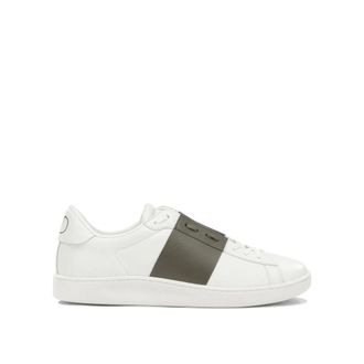 Valentino Garavani Schoenen, Heren, Wit, 42 EU, Leer, Vl 7N Sneaker