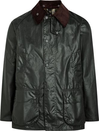 Barbour Bedale Waxed Cotton Jacket - Green - Xxl