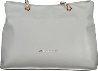 Mario Valentino Shoulder Bags, female, Gray, Size: ONE SIZE Grey Polyethylene Handbag