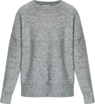 By Malene Birger Biagiorms sweater - Dames - Ronde hals truien - Grijs - S - Wol - Truien & Vesten
