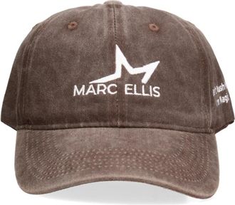 Marc Ellis Baseball Cap - unisex - Petten - Bruin - ONE Size - Katoen - Accessoires